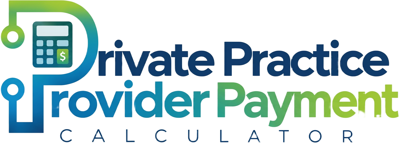 Private Practice Provider Payment Calculator